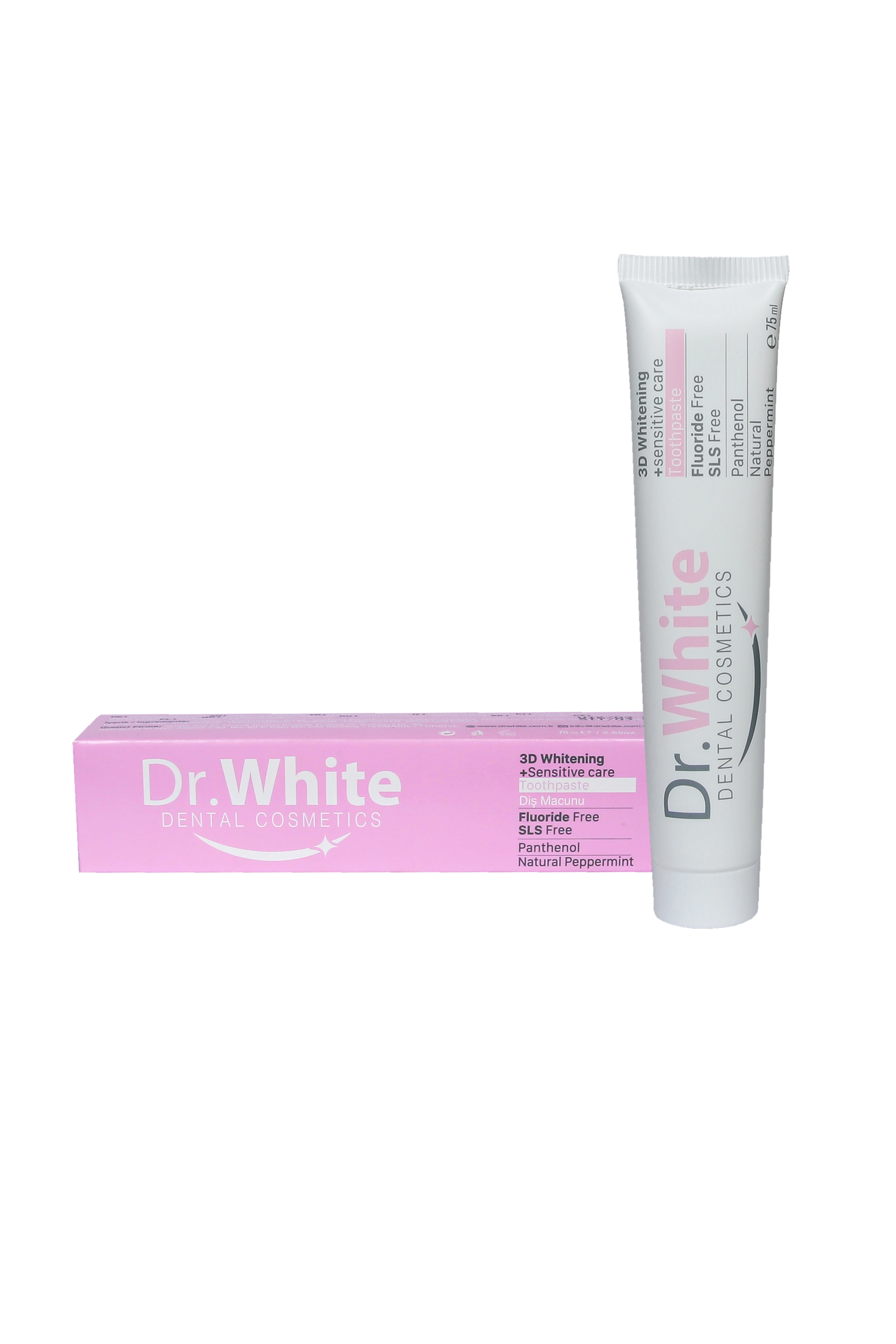 Dr.White ECO 3D Whitening Sensitive Care Toothpaste Diş Macunu 75ml