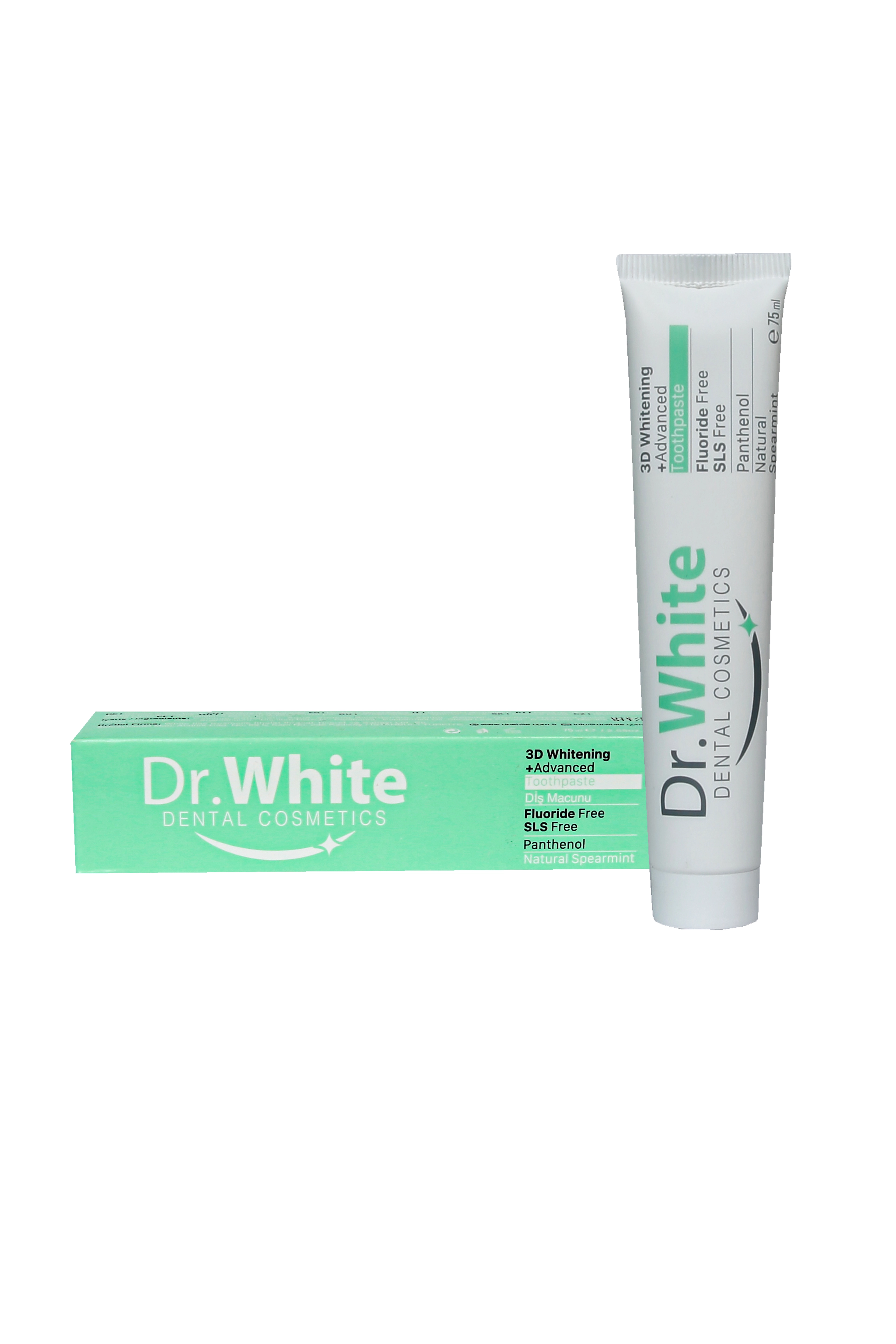 Dr.White ECO 3D Whitening Advanced Toothpaste Diş Macunu 75ml