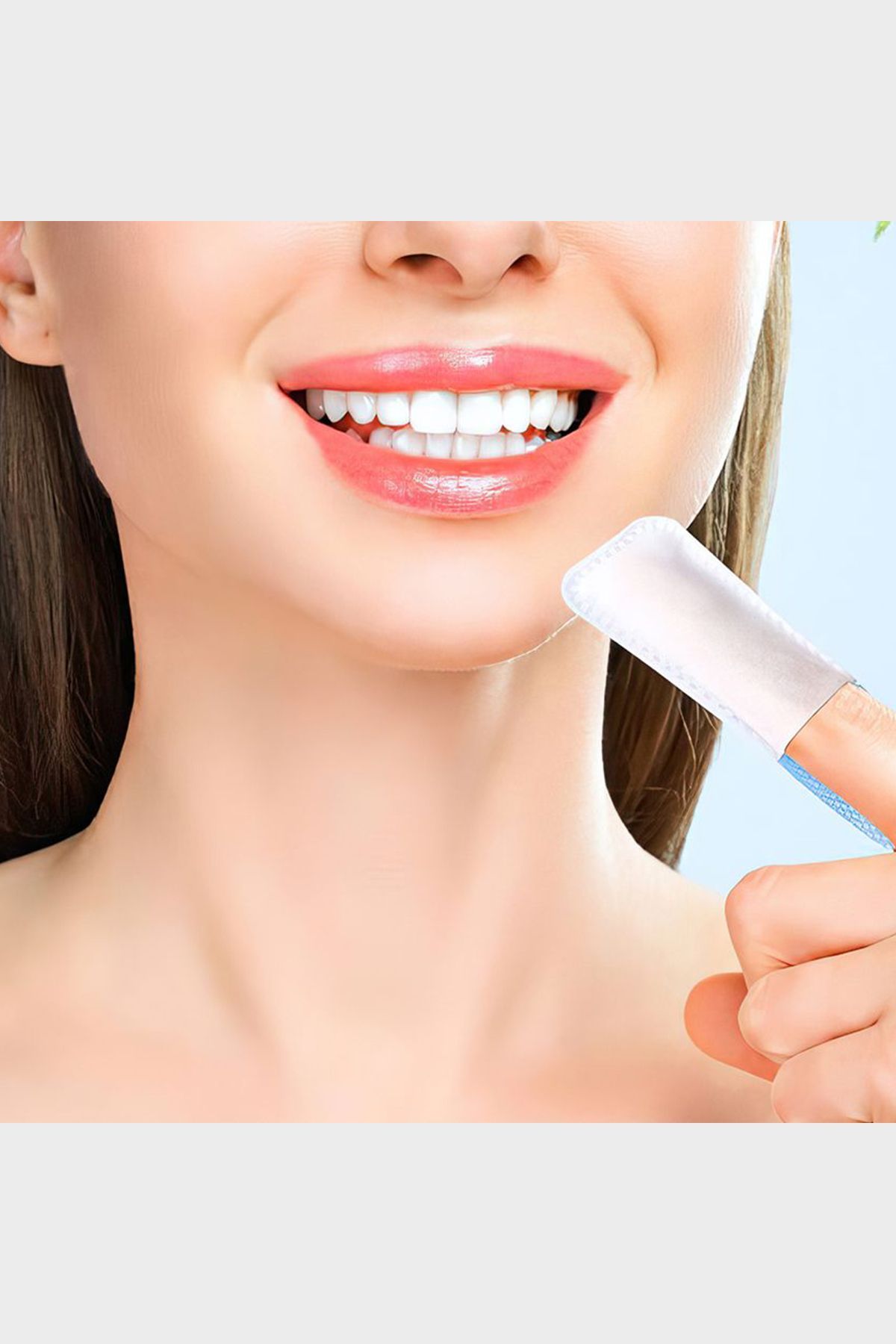 Tek Kullanımlık Nane Aromalı Diş Temizleme Mendili 7 Adet