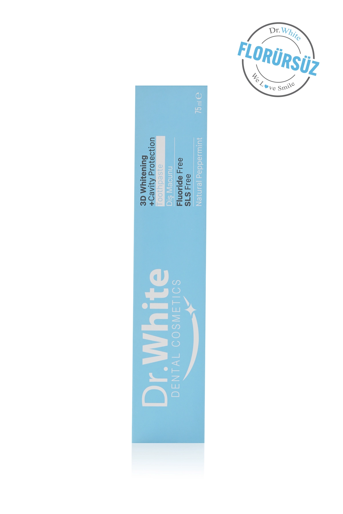 Dr.White ECO 3D Whitening Cavity Protection Toothpaste Diş Macunu 75ml