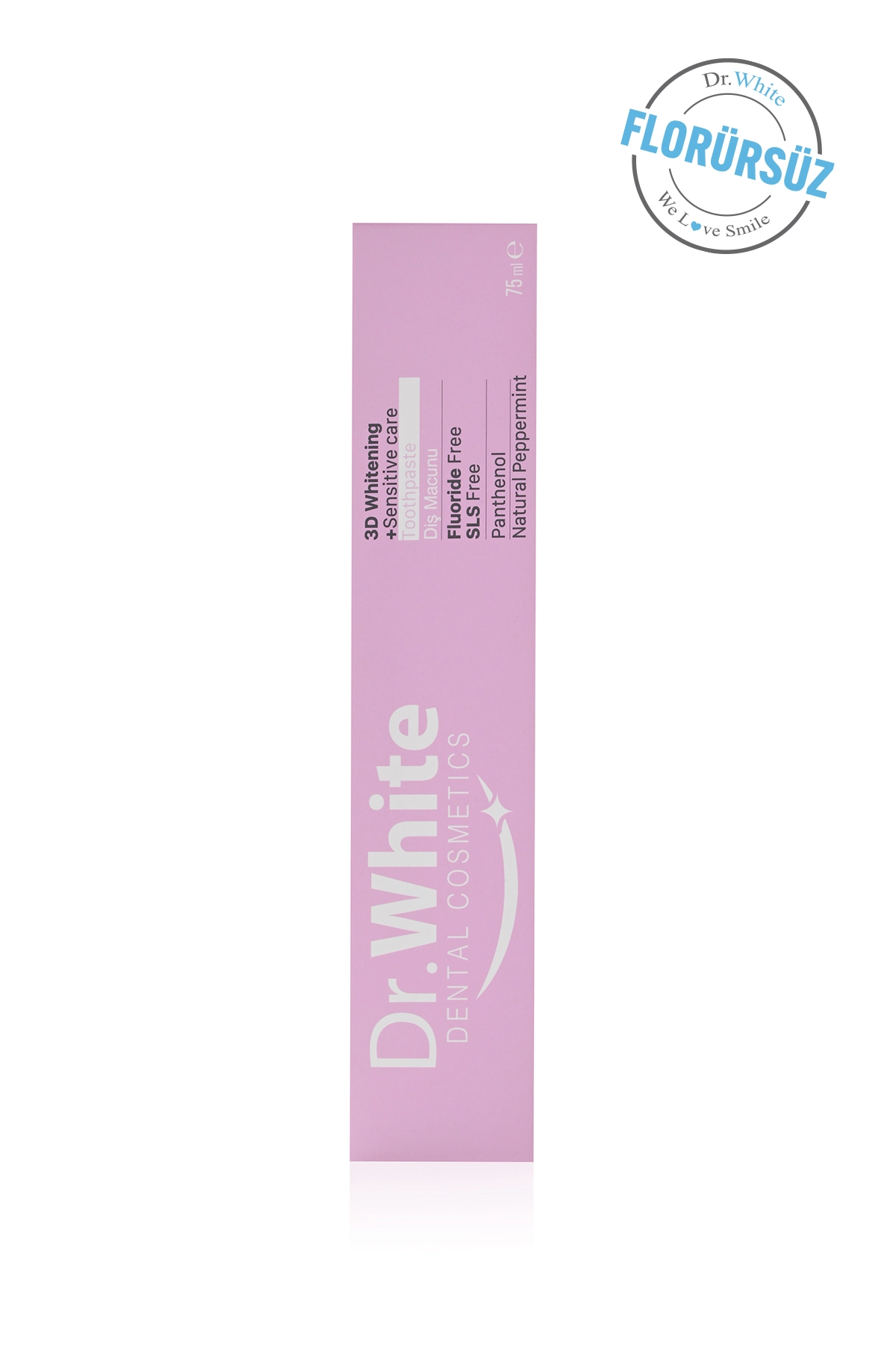 Dr.White ECO 3D Whitening Sensitive Care Toothpaste Diş Macunu