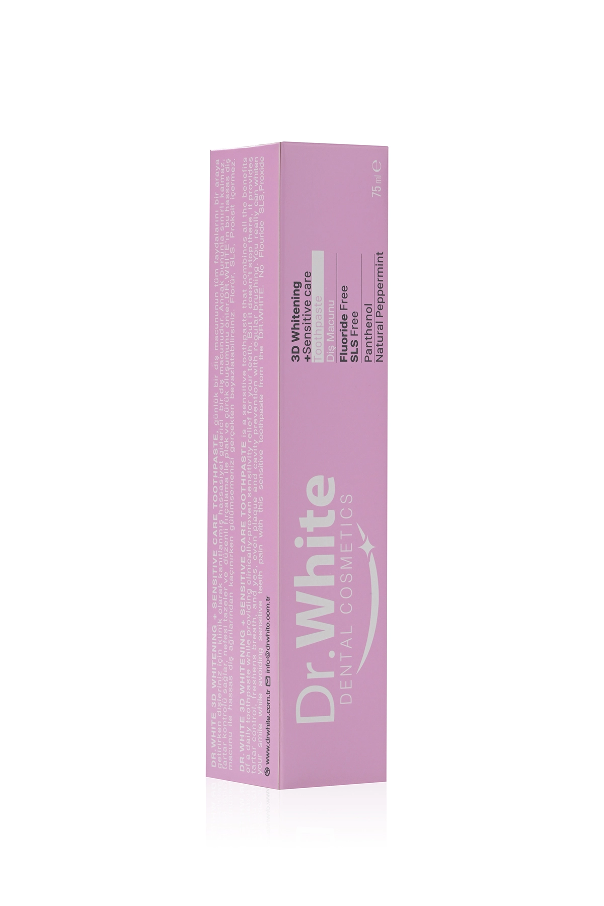 Dr.White ECO 3D Whitening Sensitive Care Toothpaste Diş Macunu 75ml