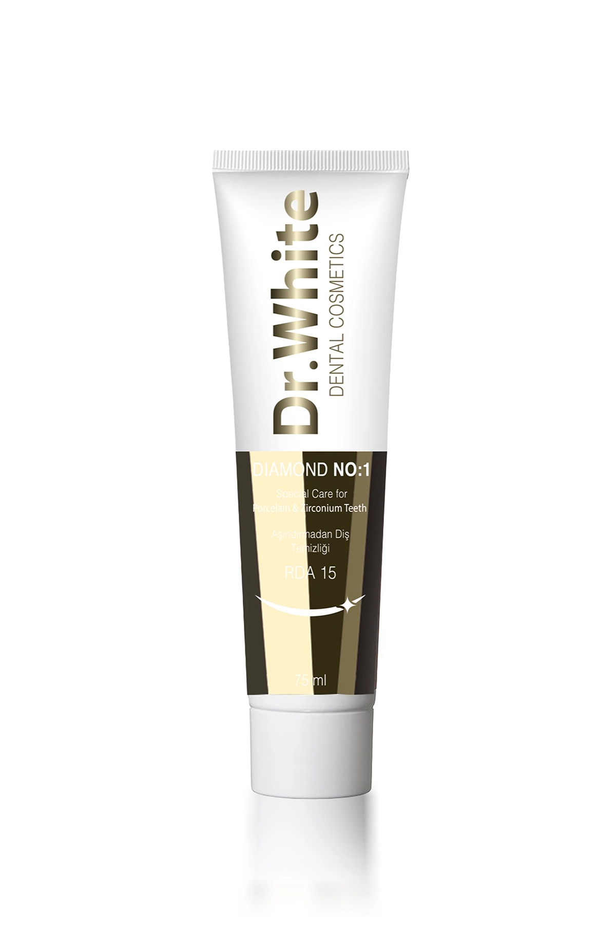 Dr.White Nano Hydroxyapatite Diamond No:1 Toothpaste Diş Macunu 75 ml