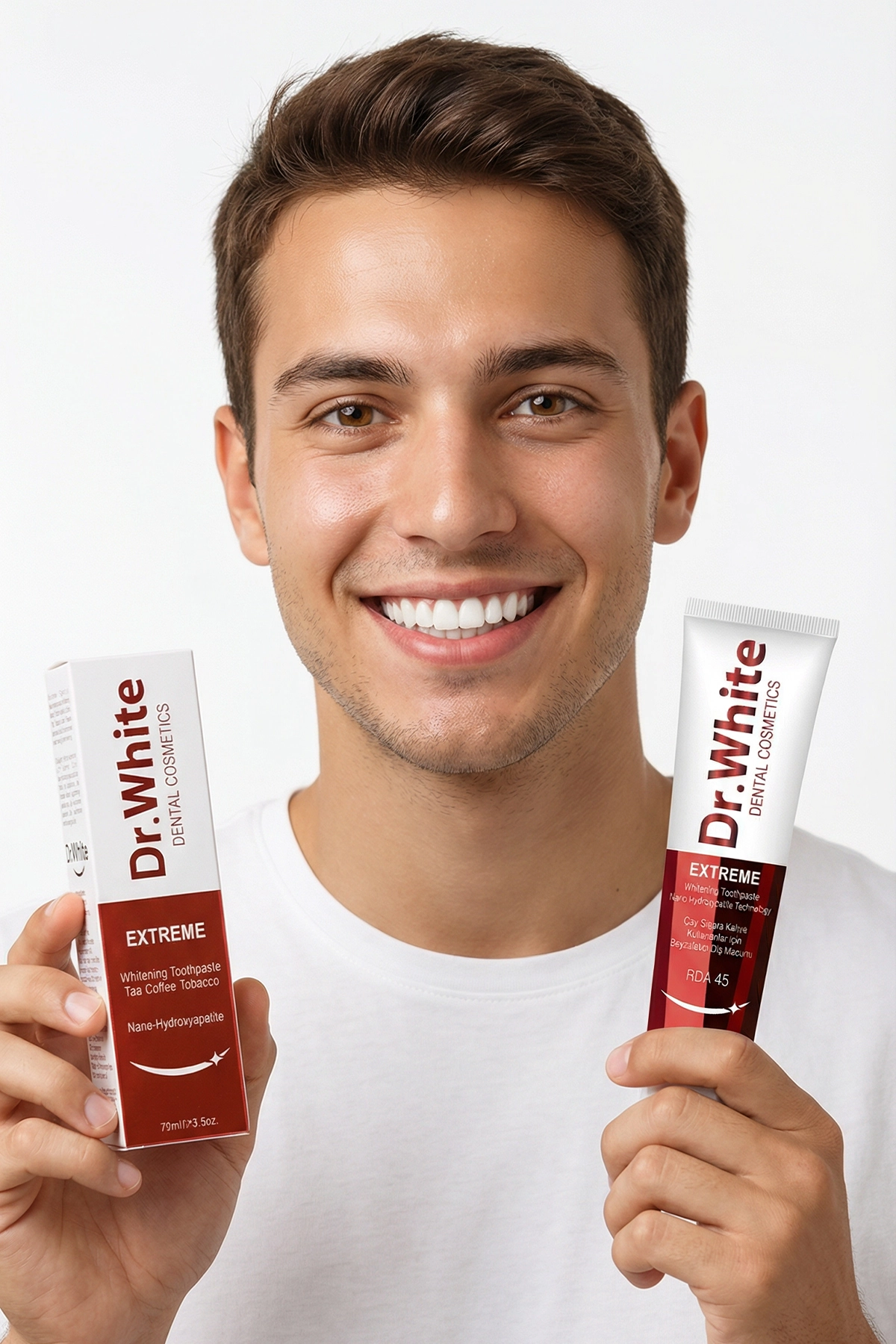 Dr.White Nano Hydroxyapatite Extreme Diş Macunu ToothPaste 75 ml
