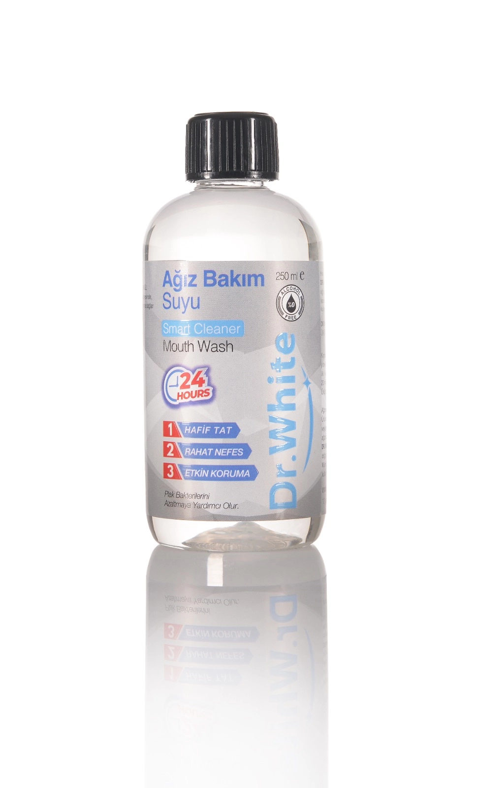 Dr.White Ağız Bakım Suyu Mouth Wash Smarth Cleaner 250 ml.