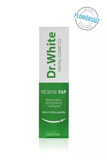 Dr.White Nano Hydroxyapatite Regene FAP Toothpaste Diş Macunu75 ml